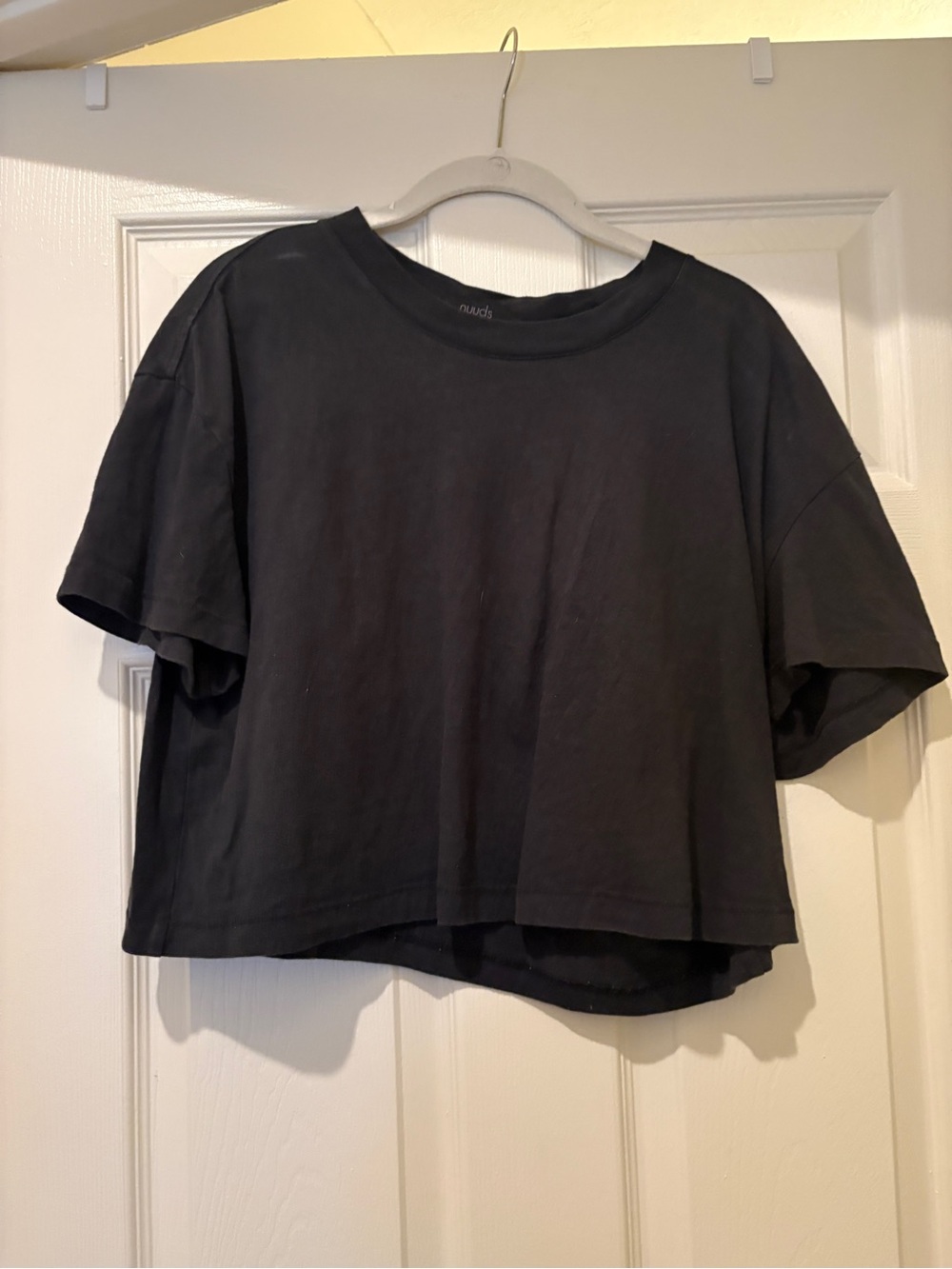 Nuuds Vintage Cotton Cropped Tee Cotton Large